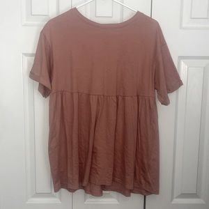 DRESS UP baby doll short sleeve tee